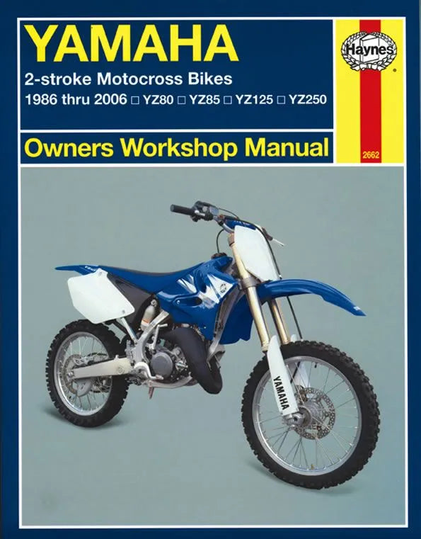 HAYNES Service Manual Yamaha YZ80 85 125 250 86 bild 1 PMMEDIA:220998f9eef37571