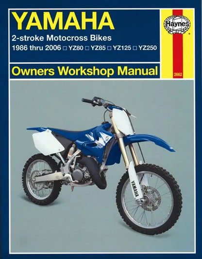 HAYNES Service Manual Yamaha YZ80 85 125 250 86 bild 1 PMMEDIA:220998f9eef37571