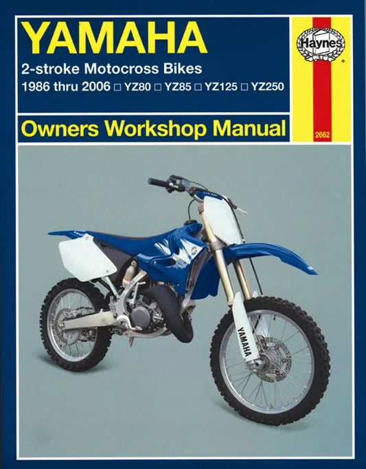 HAYNES Service Manual Yamaha YZ80 85 125 250 86 bild 1 PMMEDIA:220998f9eef37571