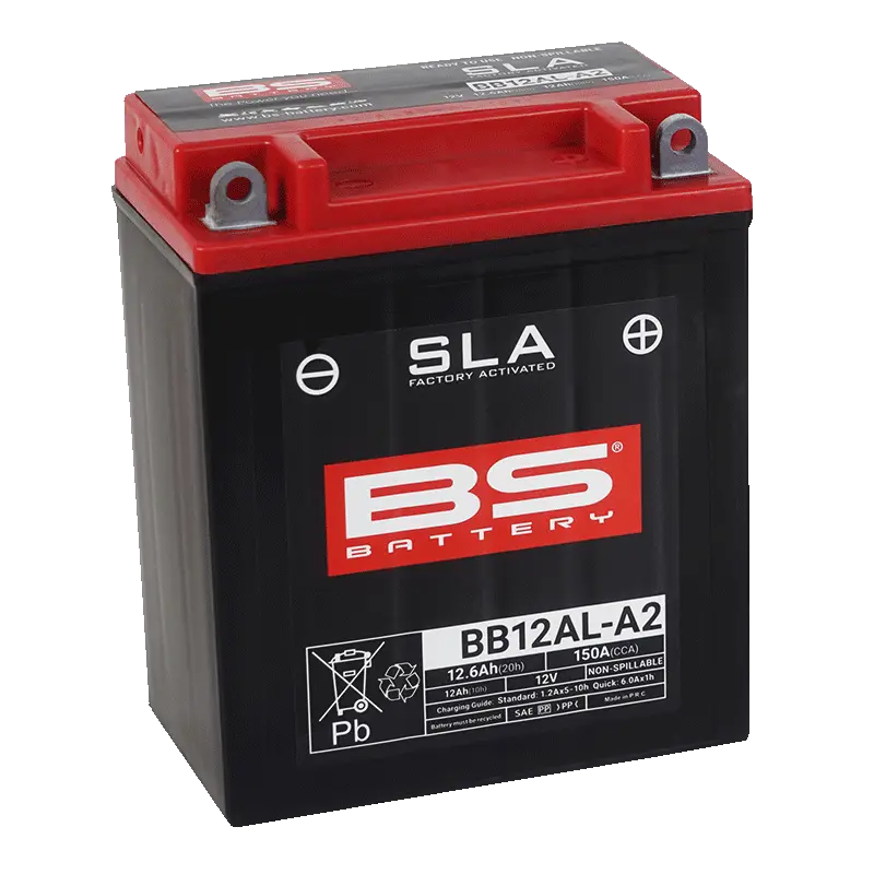 BS BATTERY BB12AL-A2 SLA Underhållsfri AGM-Batteri bild 1 PMMEDIA:1fa94afe2b6588e5