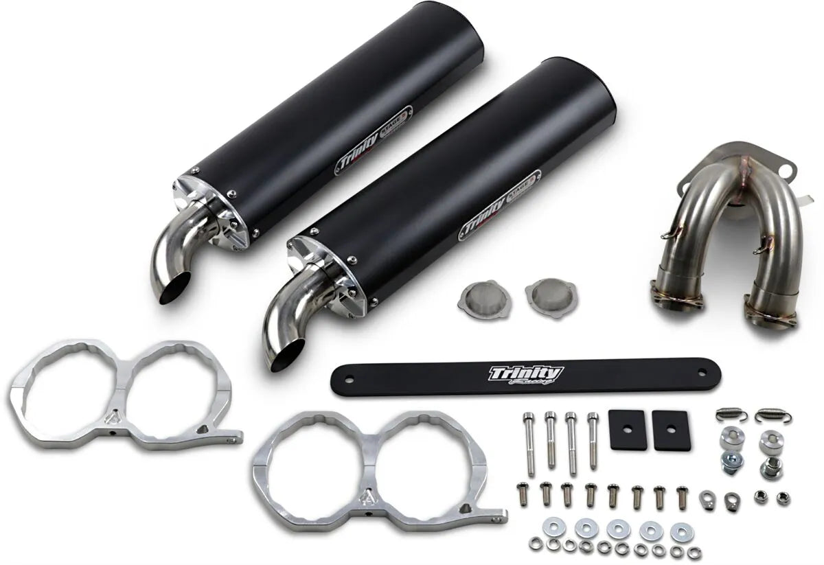 TRINITY RACING Stage 5 Slip-On Ljuddämpare XP1000 svart bild 1 PMMEDIA:e1c7bcfe3f040c02