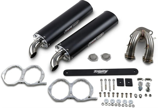 TRINITY RACING Stage 5 Slip-On Ljuddämpare XP1000 svart bild 1 PMMEDIA:e1c7bcfe3f040c02
