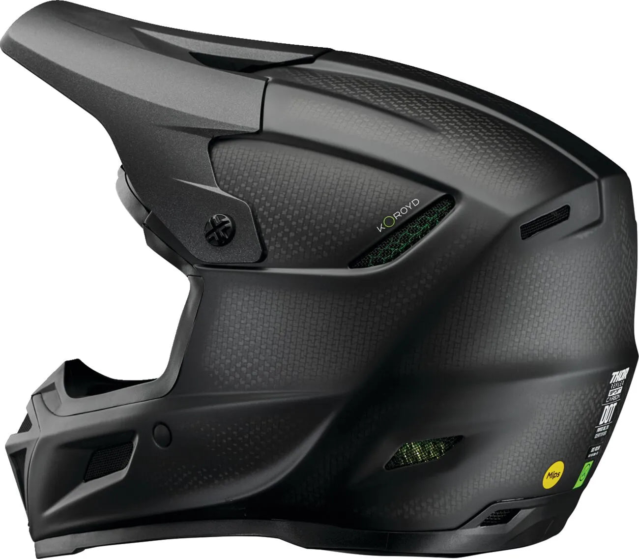 Thor Reflex Sport Carbon Stealth MIPS® Offroadhjälm integral vuxen bild 3 PMMEDIA:50c3d0ea958223ce