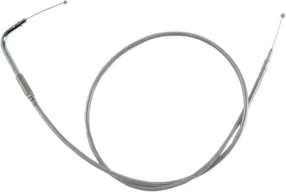 Drag Specialties Stainless Braided Idle Cable Tomgångskablar bild 2 PMMEDIA:b21f0dd037e27501