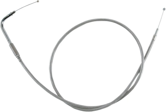 Drag Specialties Stainless Braided Idle Cable Tomgångskablar bild 2 PMMEDIA:b21f0dd037e27501