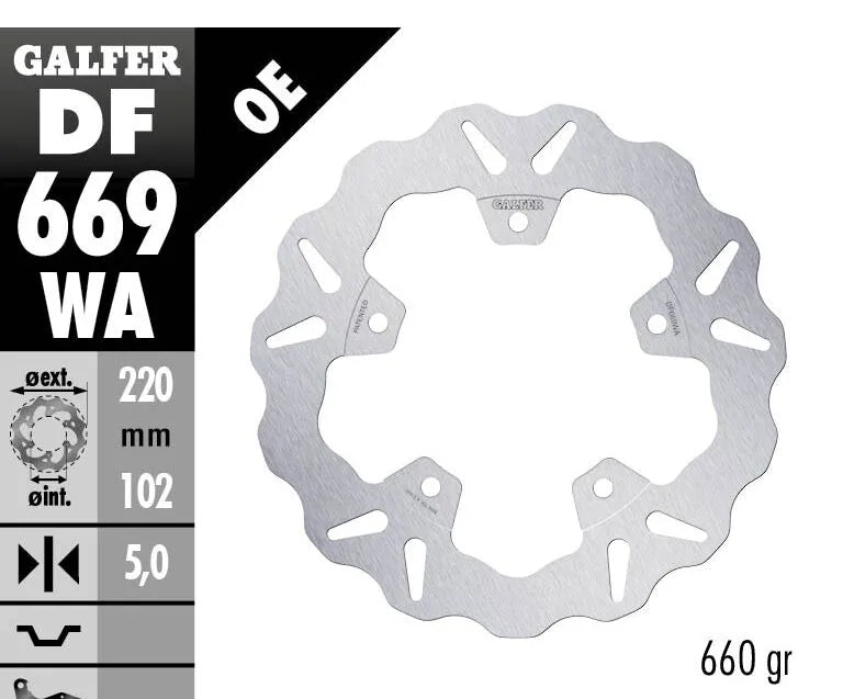 GALFER Wave® Bromsskiva Fast bild 2 PMMEDIA:81e0c59673607cff