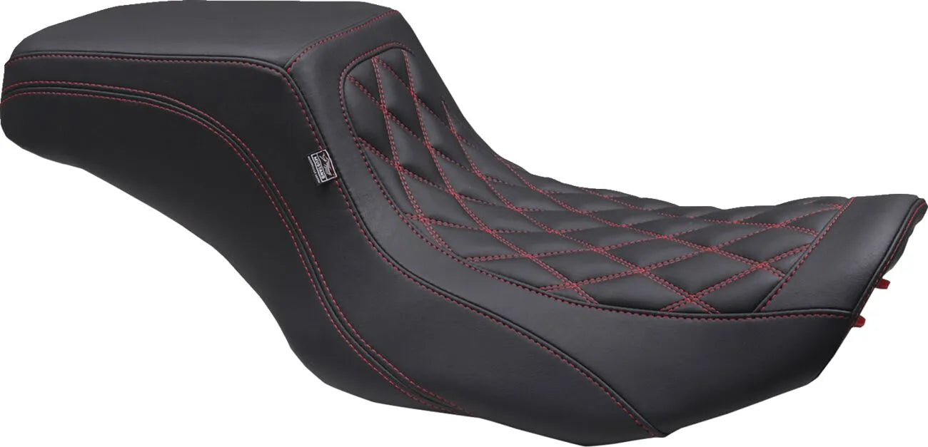 Mustang Kodlin Signature Series Squareback™ Seat Sadlar Harley Touring bild 6 PMMEDIA:0b72f8a3f71a03ce