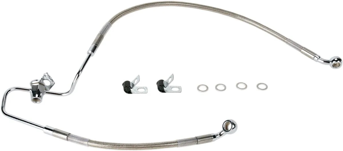 Drag Specialties Stainless Steel Brake Line Kit Bromsslangar rostfritt stål bild 16 PMMEDIA:3d8cc166fee7676d
