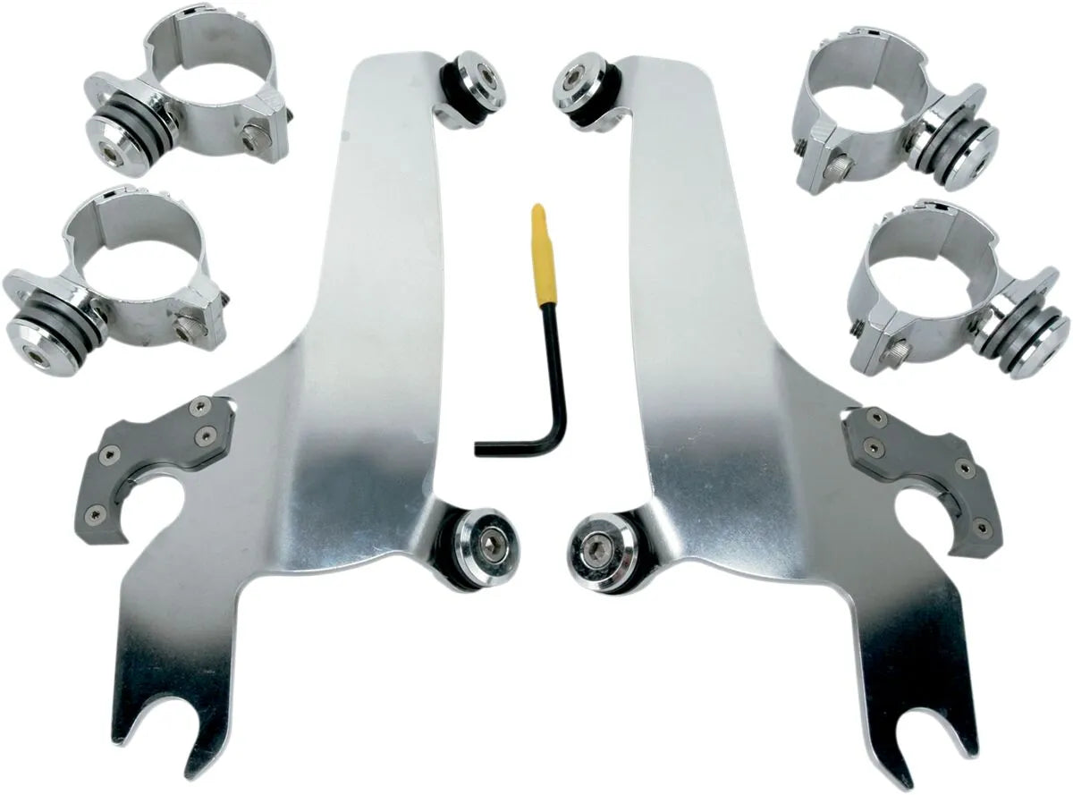 Memphis Shades Metric No-Tool Trigger-Lock Mount Kit for Sportshield Fästdelar & kit för vindrutor bild 5 PMMEDIA:4937a25212c24224