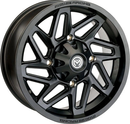 MOOSE OFFROAD FOUR WHEEL 361X hjul 12x7 Matt svart bild 1 PMMEDIA:2d9139d880f845cb