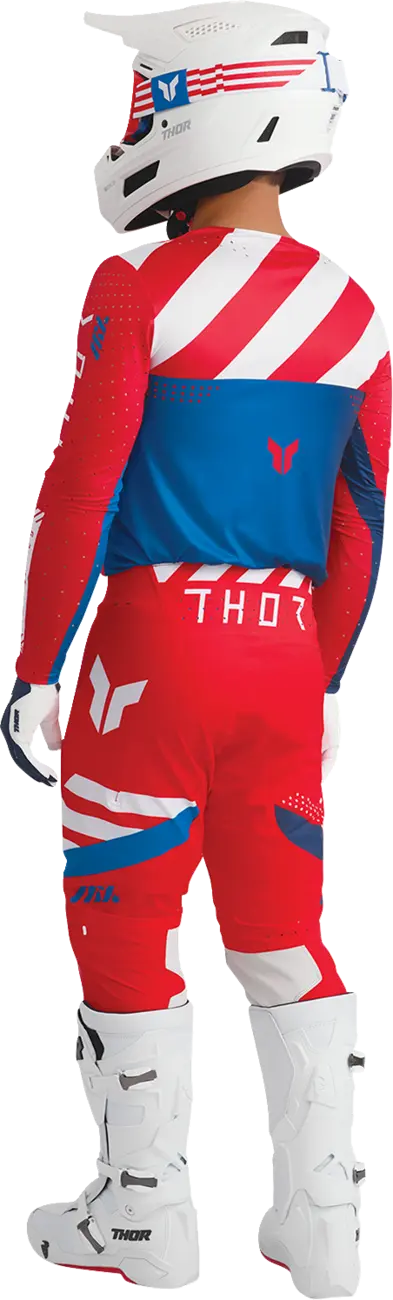 Thor Fleet Whiteout Offroadhjälm integral vuxen bild 5 PMMEDIA:6d6dbf5e053da7e7