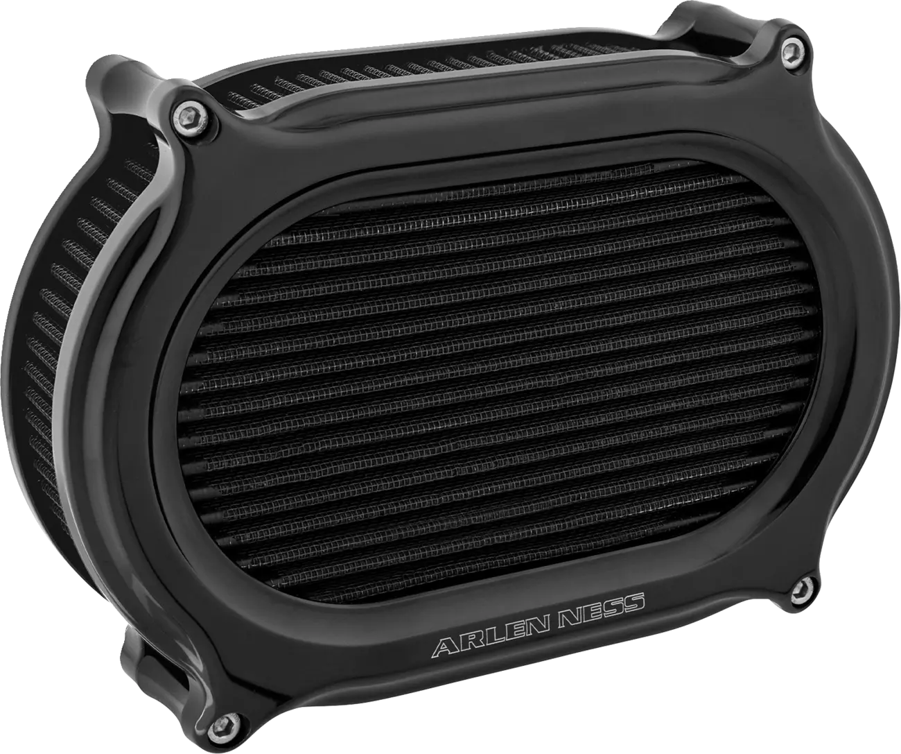 ARLEN NESS Stage 2 Oval Air Cleaner Kit Svart bild 1 PMMEDIA:d1466ebfdd9b2f3b