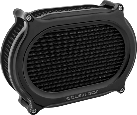 ARLEN NESS Stage 2 Oval Air Cleaner Kit Svart bild 1 PMMEDIA:d1466ebfdd9b2f3b