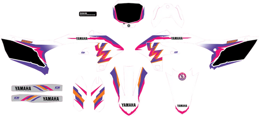 D'COR VISUALS Complete Graphics Kit för YZ Retro YZF250 bild 1 PMMEDIA:b85c646c1a5fb0d4