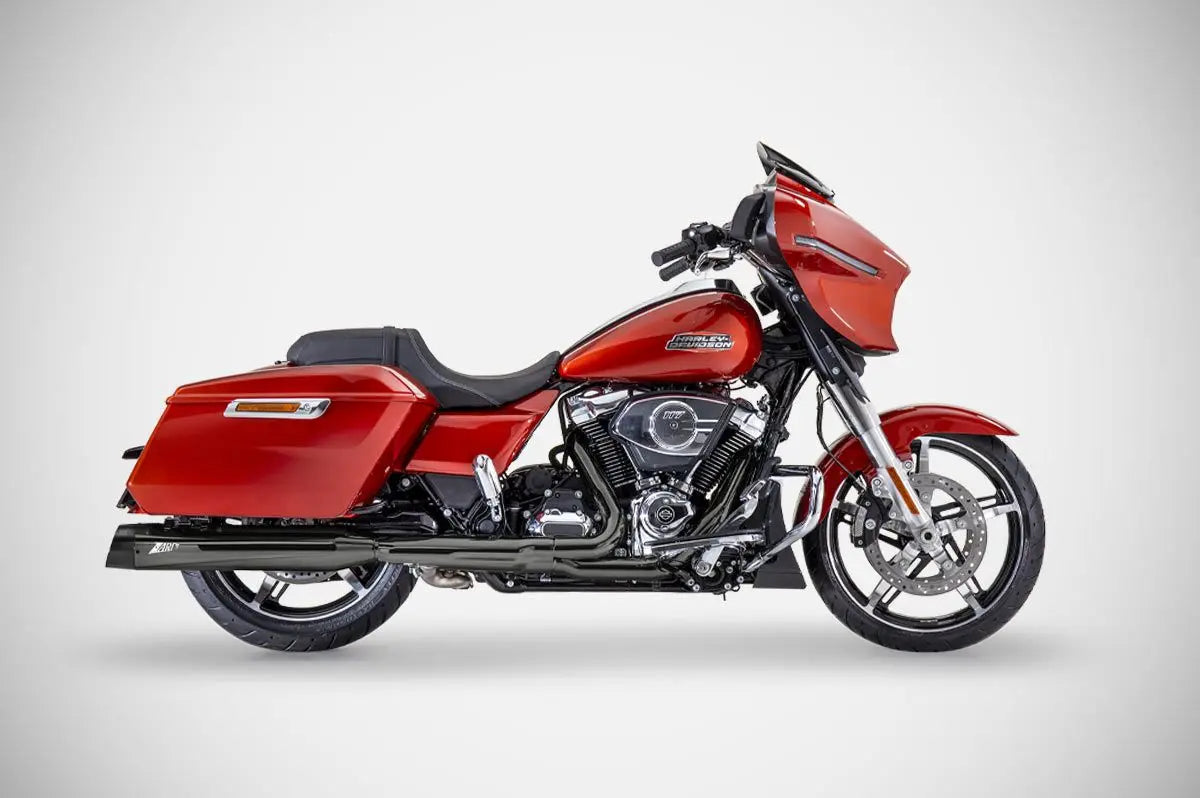 ZARD 4,5 tum Slip-Ons Avgassystem för Harley Touring E5 bild 3 PMMEDIA:221d60450f4b5684