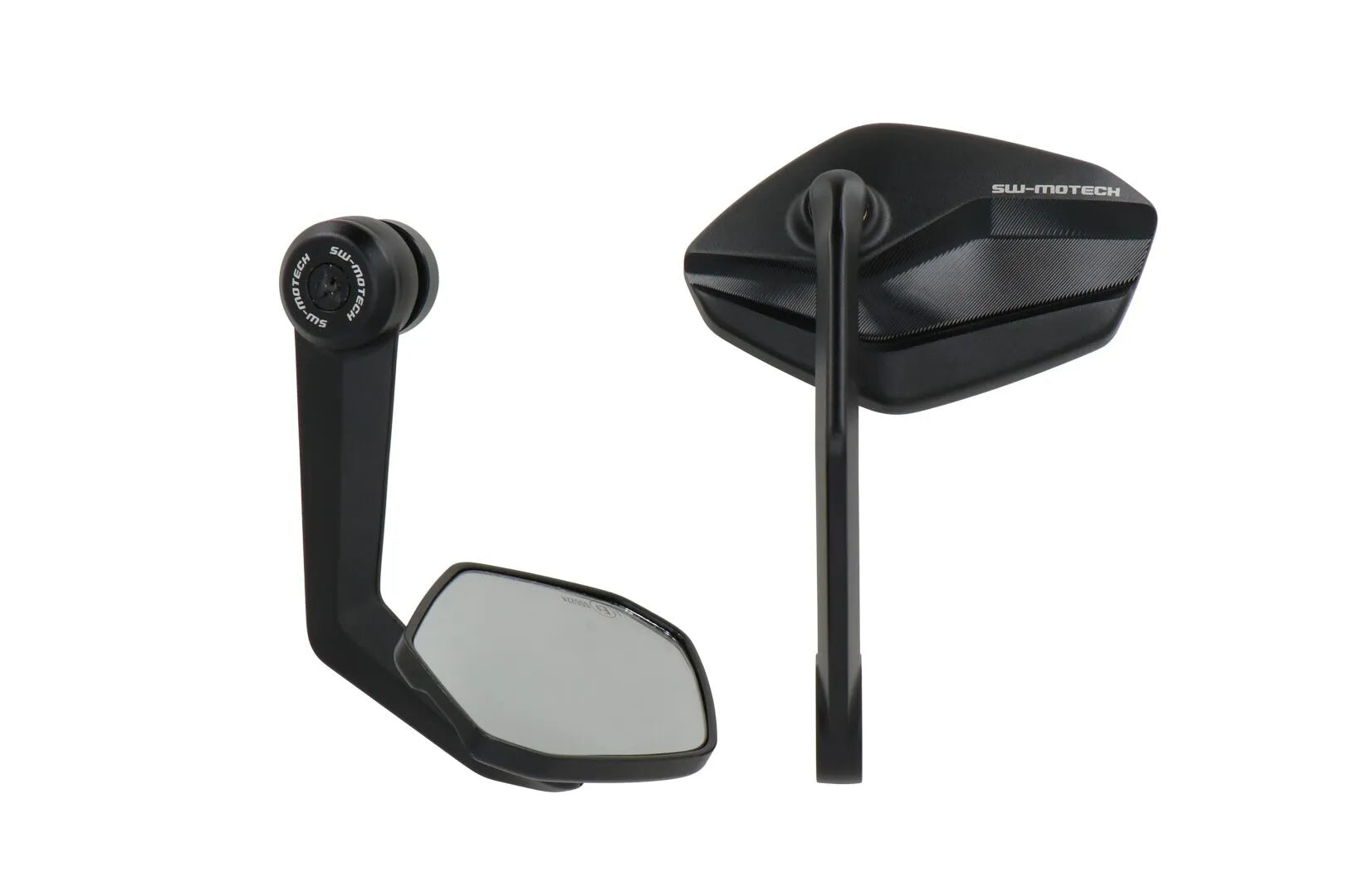 SW-MOTECH Bar End Speglar i Smidda Svart Anodiserade Aluminium bild 6 PMMEDIA:f9d57a654fc9ccfc