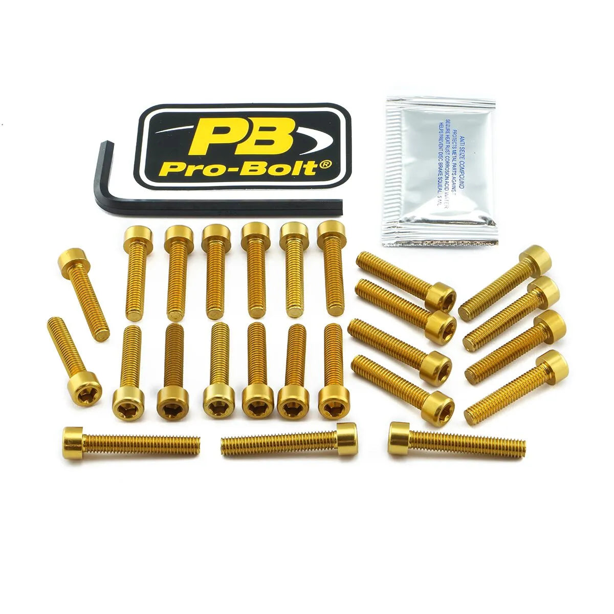 PRO BOLT Aluminium Motorbultssats för Kawasaki bild 1 PMMEDIA:683faa61023e5c41