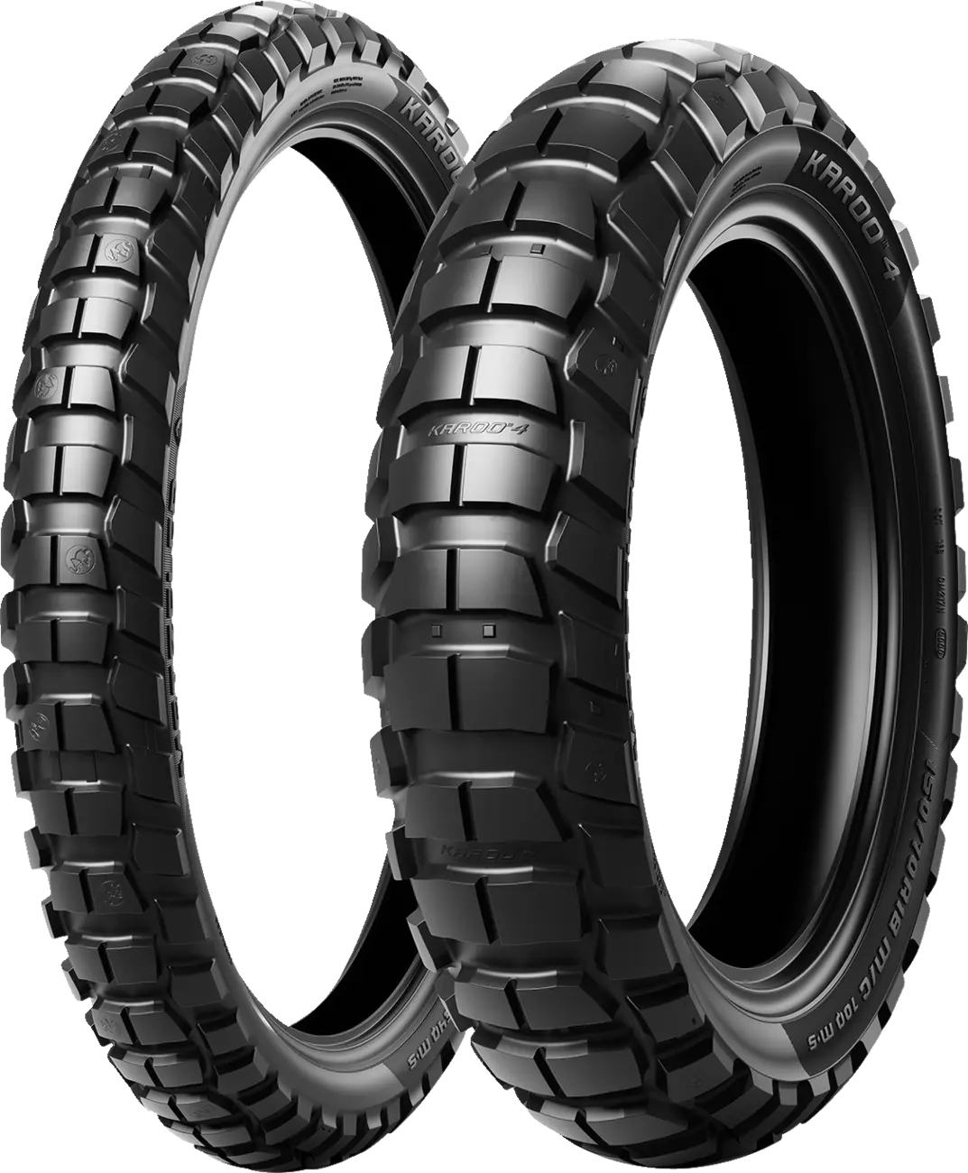 Metzeler KAROO™ 4 Dual sport däck bak bild 1 PMMEDIA:4a3af08bd34686e6