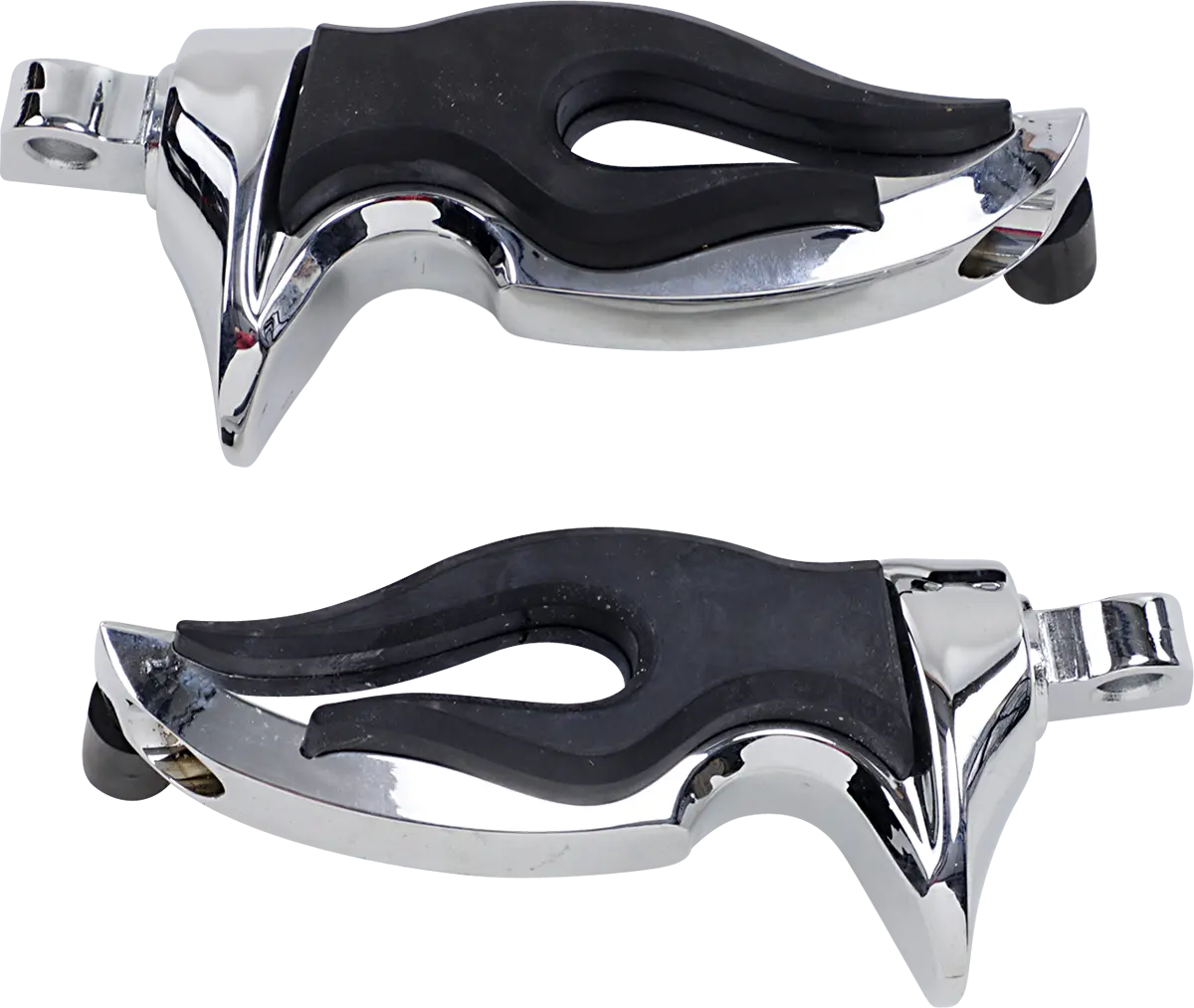 KURYAKYN Flamin' Pegs fotpinnar krom med låsadapter bild 1 PMMEDIA:8dcc17893057796e
