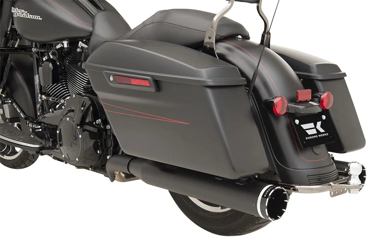 Khrome Werks 2-into-2 Dominator Exhaust System Kompletta avgassystem Harley bild 5 PMMEDIA:34287af845146a7b