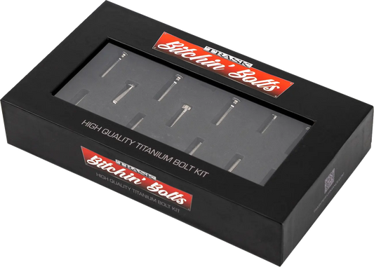 TRASK Bitchin' Bolts Kamlock Hardware Kit Titanium M8 bild 1 PMMEDIA:e633b3768a397aaa