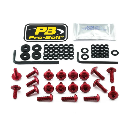 PRO BOLT Aluminium Fairing Bolt Kit för Triumph bild 1 PMMEDIA:e541fb9eab644b56