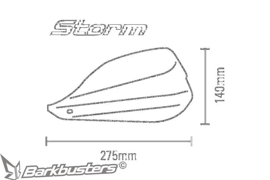 BARKBUSTERS Handguard STORM för 22mm styre bild 2 PMMEDIA:9167cffbf329bb37