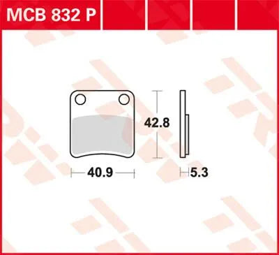 Trw All Round Sintered Metal Brake Pads Bromsbelägg sintrad metall bild 3 PMMEDIA:b3a80d8799c1151d