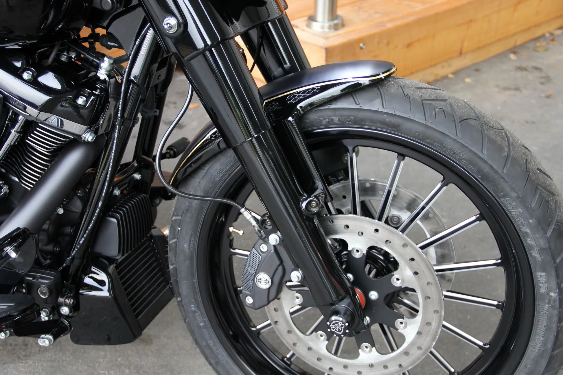 CULT WERK Framfender Custom 21" RAW bild 3 PMMEDIA:e20e98e791e1e7a8