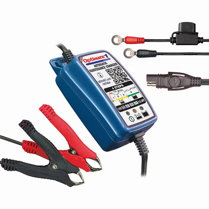 TECMATE OptiMate 1 DUO Batteriladdare och Underhållare bild 1 PMMEDIA:a0734ea722f0ba2b