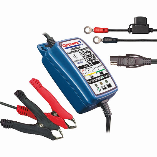 TECMATE OptiMate 1 DUO Batteriladdare och Underhållare bild 1 PMMEDIA:a0734ea722f0ba2b
