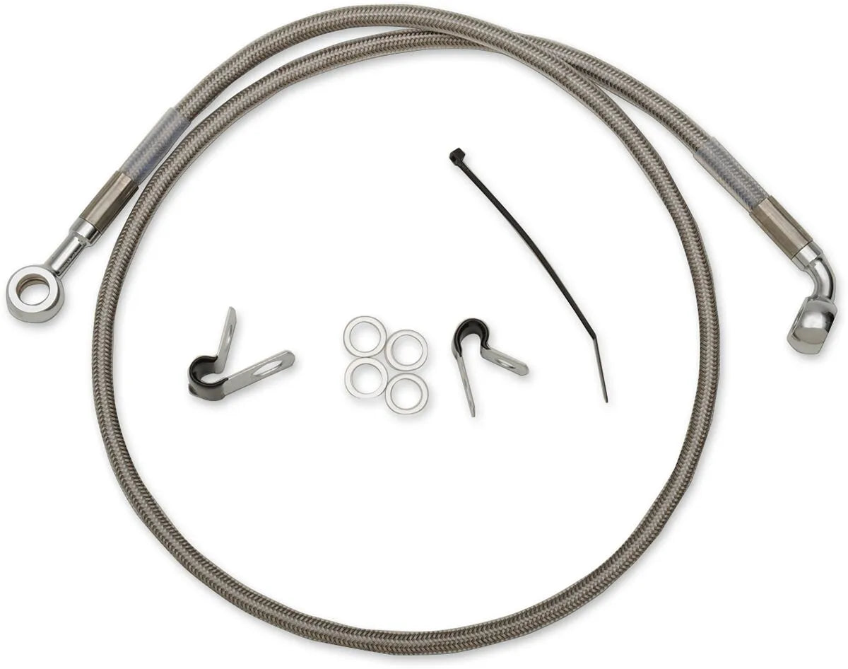 Drag Specialties Stainless Steel Brake Line Kit Bromsslangar rostfritt stål bild 19 PMMEDIA:0139fd930bec2801
