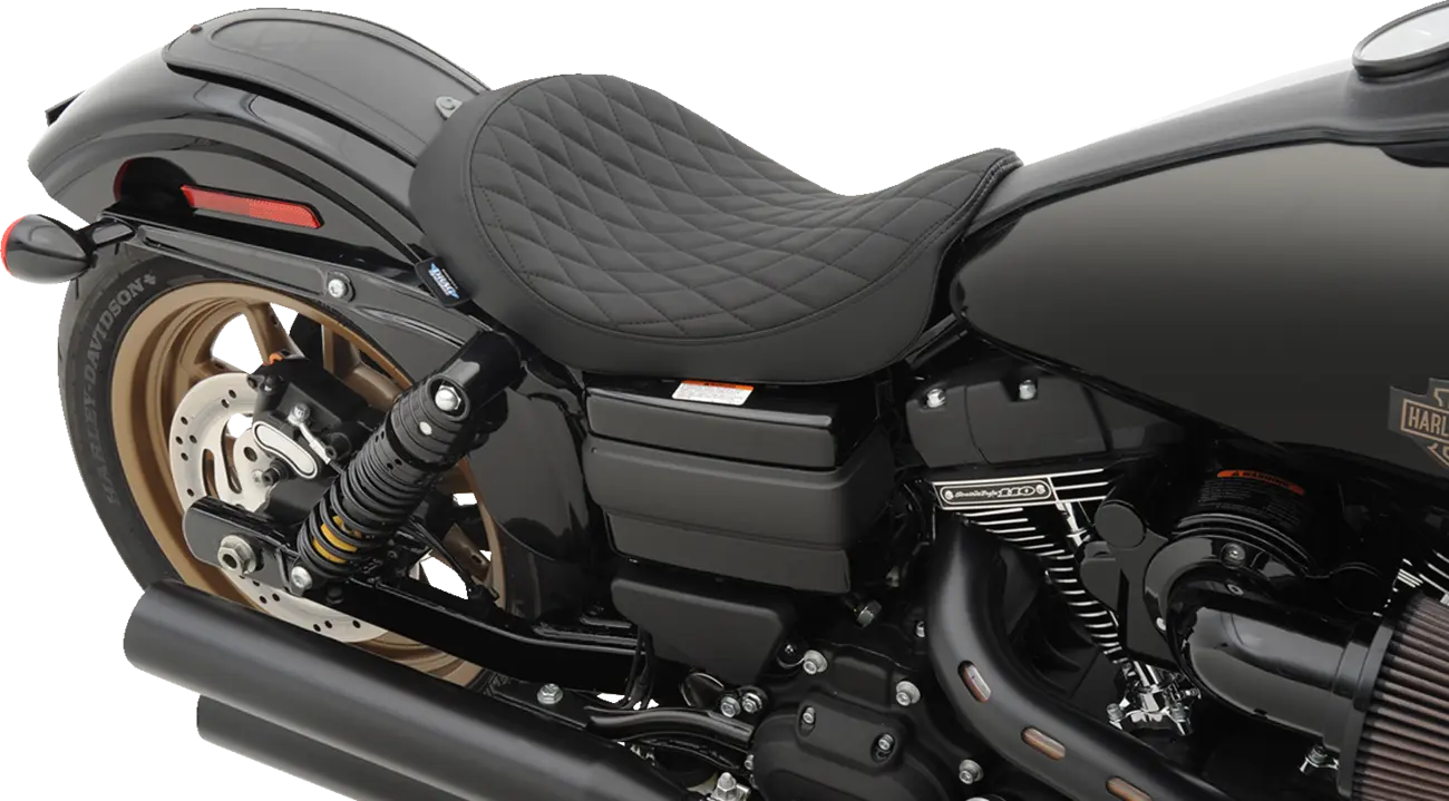 DRAG SPECIALTIES SEATS Low Solo Seat Double Diamond bild 5 PMMEDIA:14674d27276ae5a8