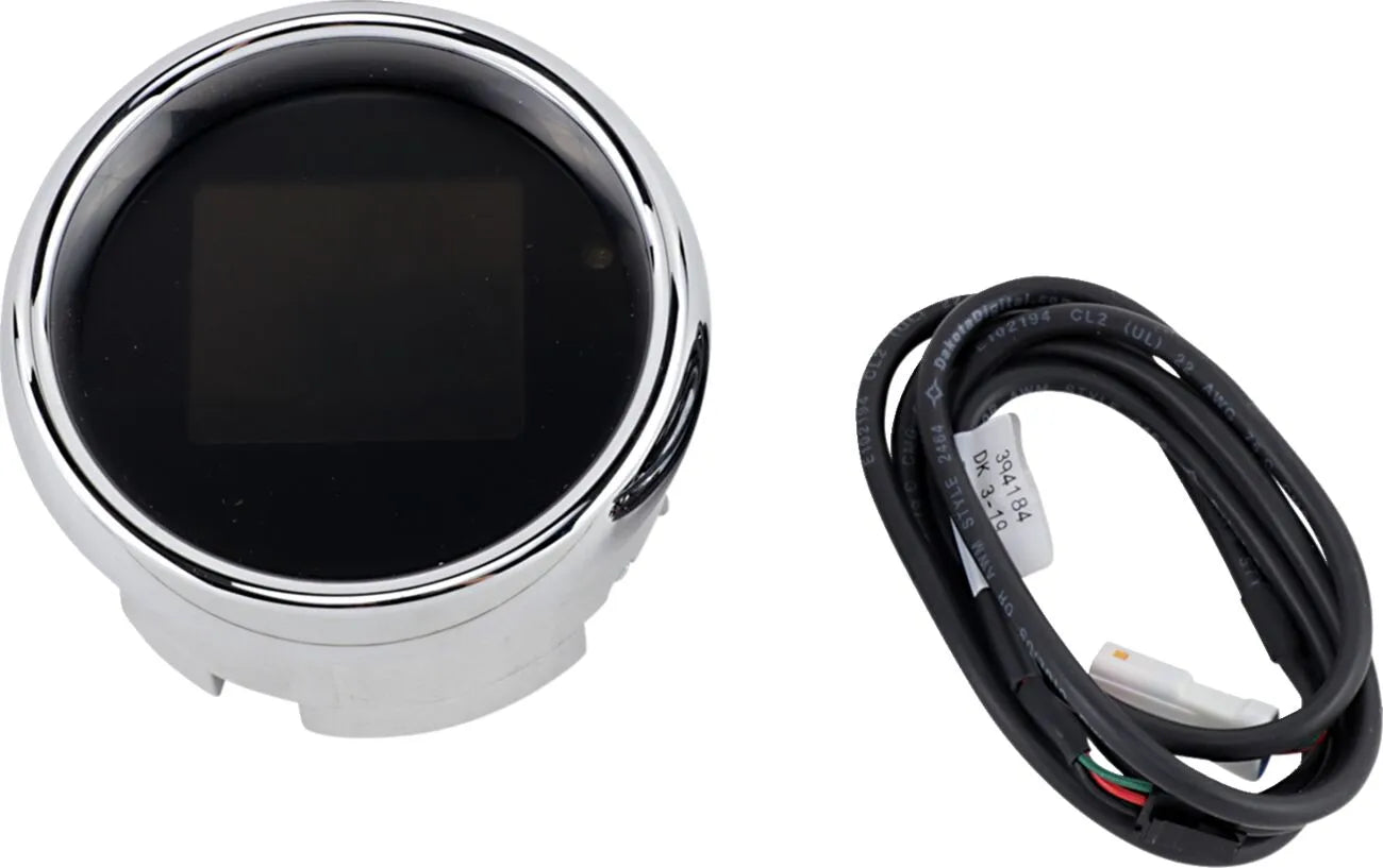 DAKOTA DIGITAL MLX-3000 Digital Speedometer 3-3/8" Krom bild 2 PMMEDIA:d877e93f305bb9de