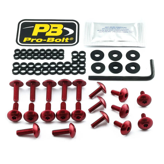 PRO BOLT Aluminium Fairing Bolt Kit för Suzuki bild 1 PMMEDIA:3a7b696ee66630aa