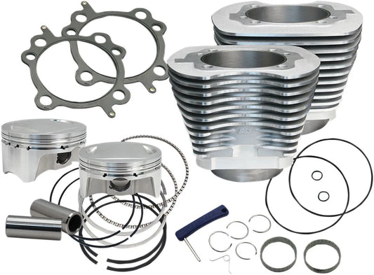 S S Cycle Bolt-In Sidewinder® 4" Big Bore Kits Cylindrar & delar bild 1 PMMEDIA:768de4a10c2e9719