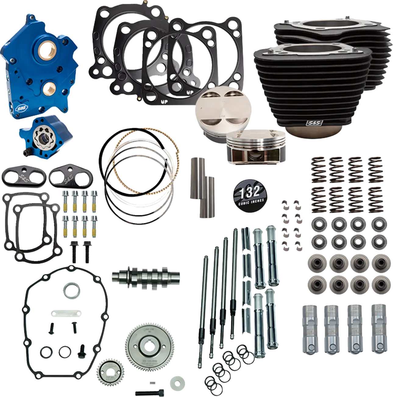 S S Cycle 128" Power Package Prestandakit motor bild 2 PMMEDIA:974fd80f41999fdb