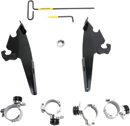 Memphis Shades Hd Batwing Fairing Trigger-Lock Mounting Kit Fästdelar & kit för vindrutor bild 7 PMMEDIA:46967ae588bc93bd