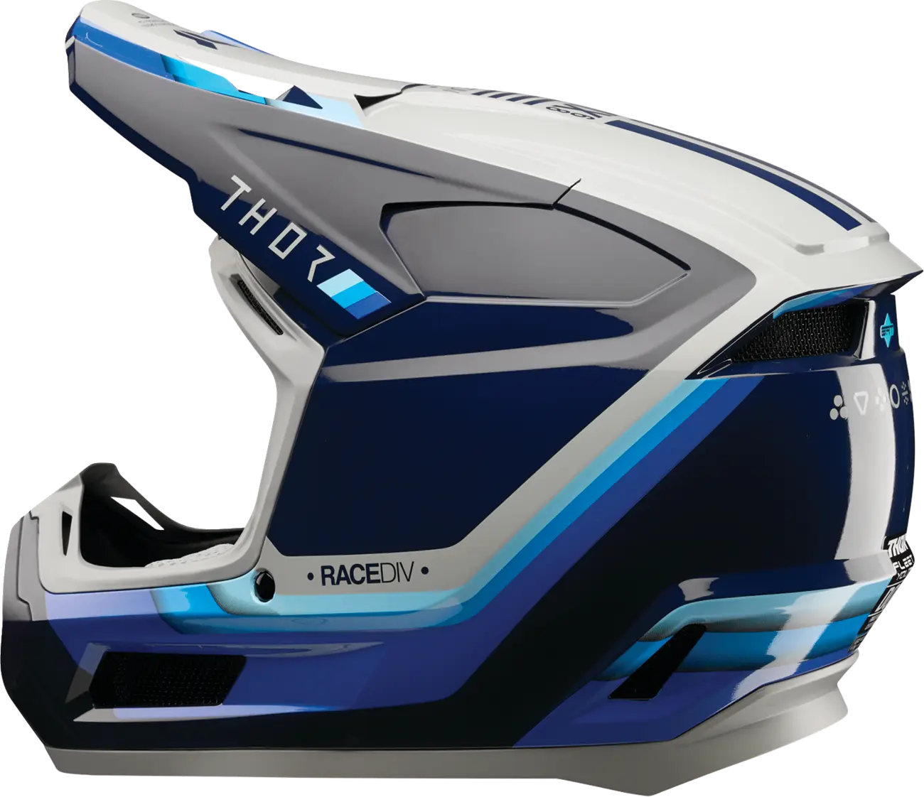 Thor Youth Fleet Defy Offroadhjälm integral barn bild 5 PMMEDIA:a1a457e22871ad33