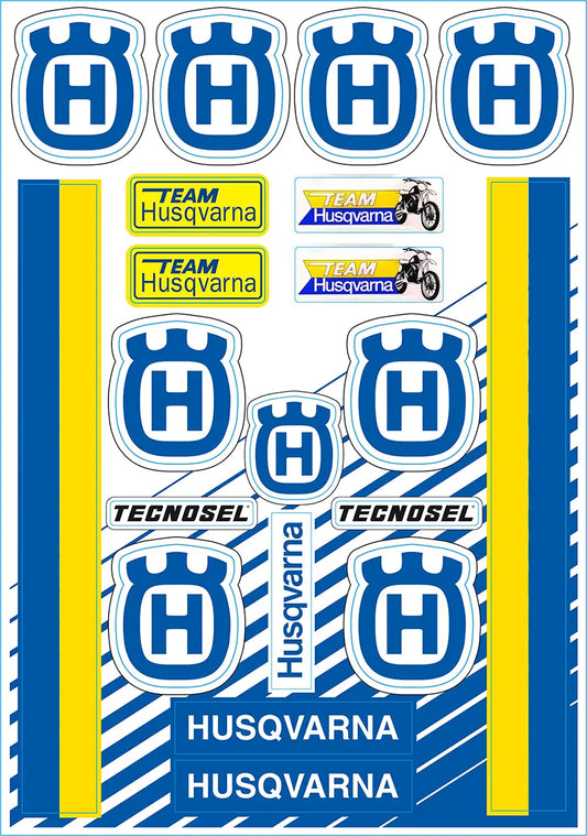 TECNOSEL Sticker Sheet HVA Vintage bild 1 PMMEDIA:986fe420456e2090