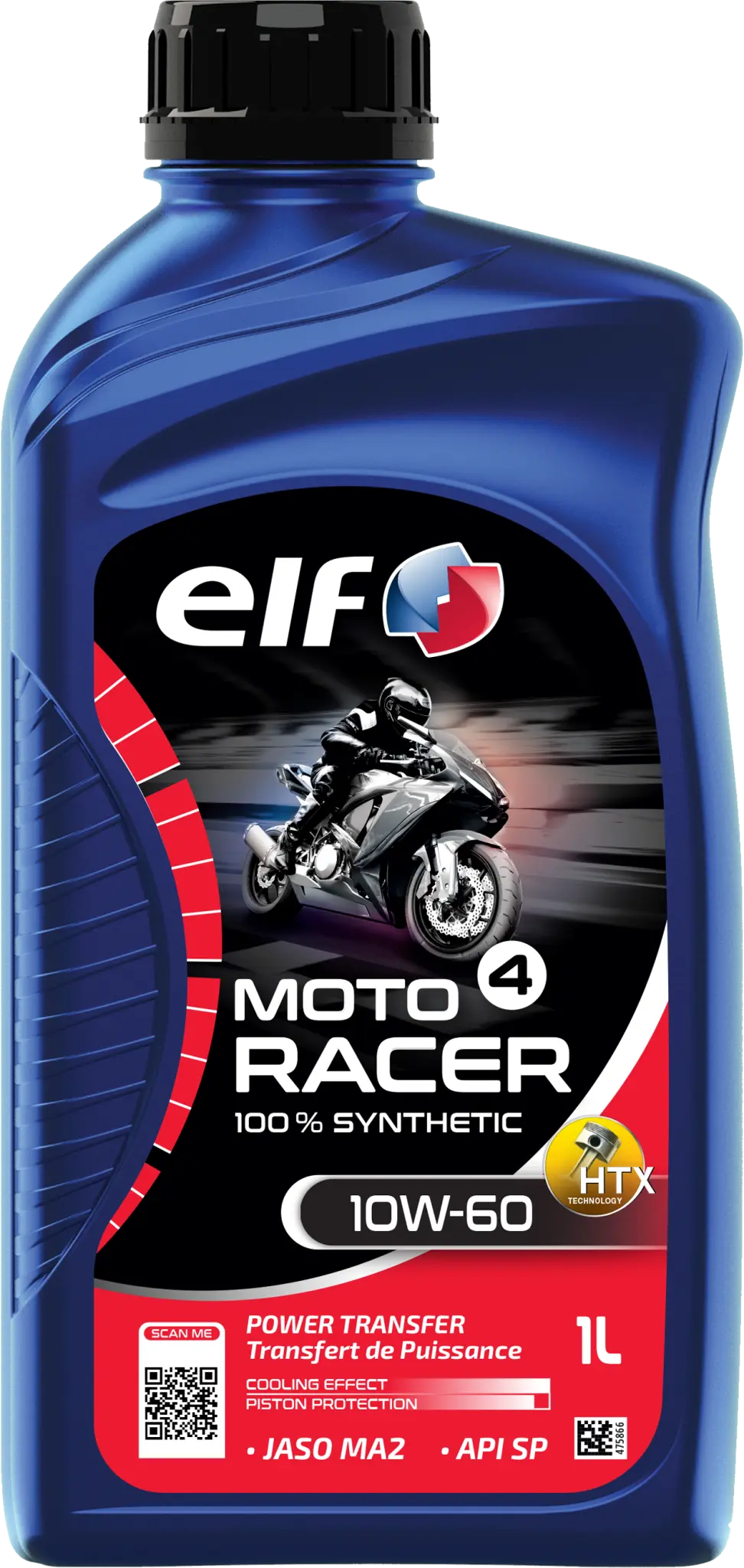ELF Moto 4 Racer 10W-60 SYN Motorolja 1L bild 1 PMMEDIA:70e029a4c910b94a
