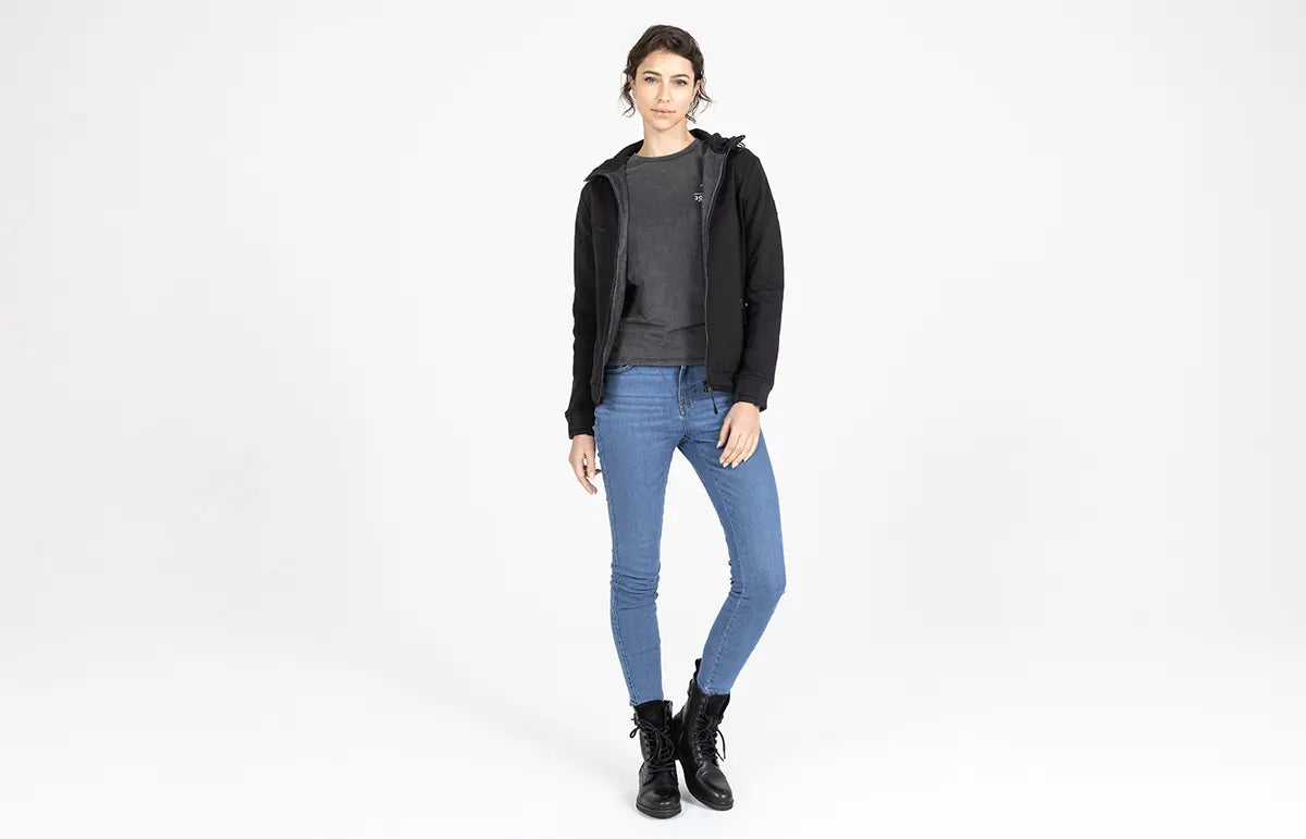 John Doe Women's XTM® V3 Hoodie Jacka textil dam bild 3 PMMEDIA:eabb4bf850284f57