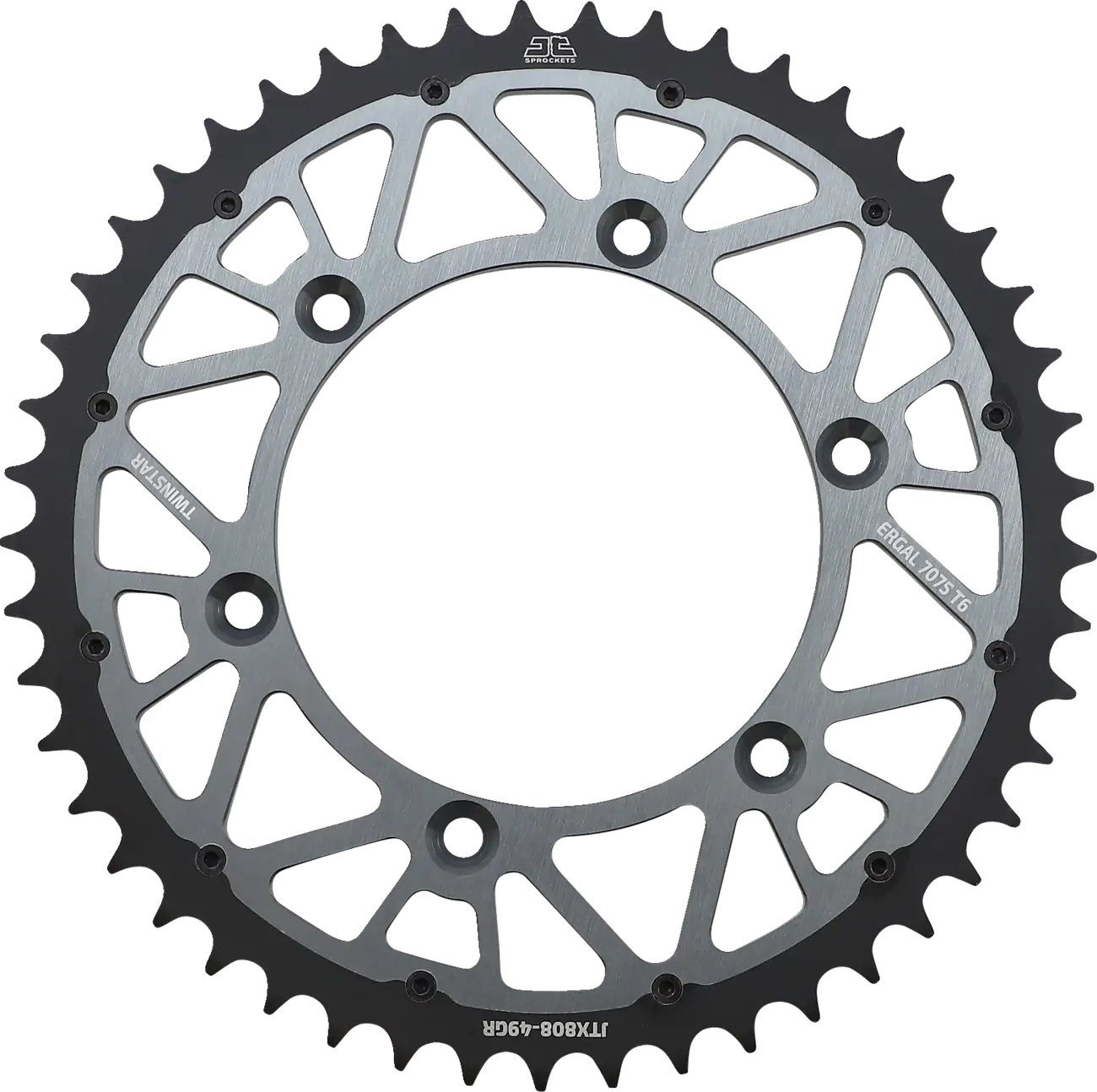 Jt Sprockets Twinstar Rear Sprocket Bakdrev stål bild 2 PMMEDIA:cd290d45eb48fc24