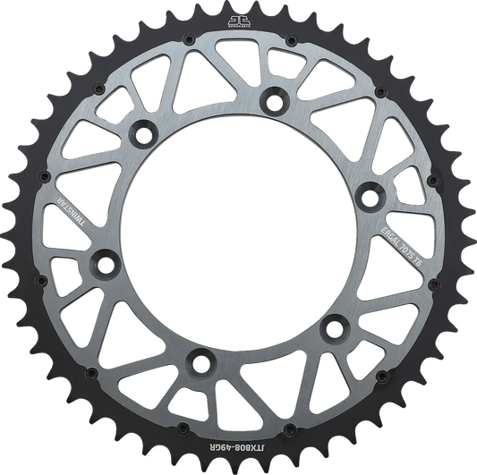 Jt Sprockets Twinstar Rear Sprocket Bakdrev stål bild 2 PMMEDIA:cd290d45eb48fc24
