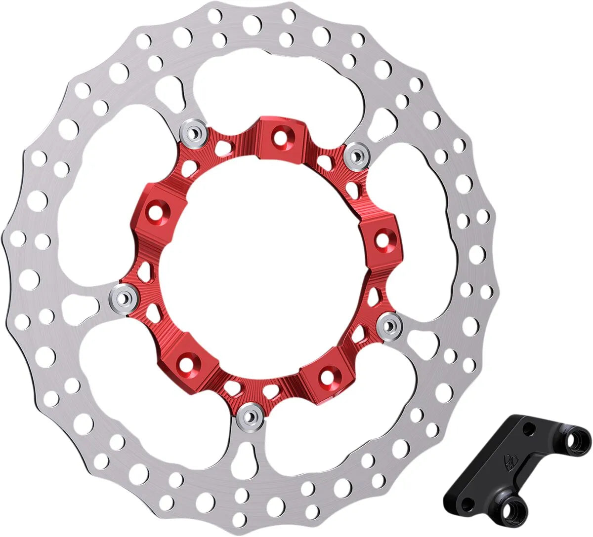 Arlen Ness Big Brake 14" Full Floating Brake Rotor Kit Bromsskivor street bild 2 PMMEDIA:9264ca67b3f7a31d