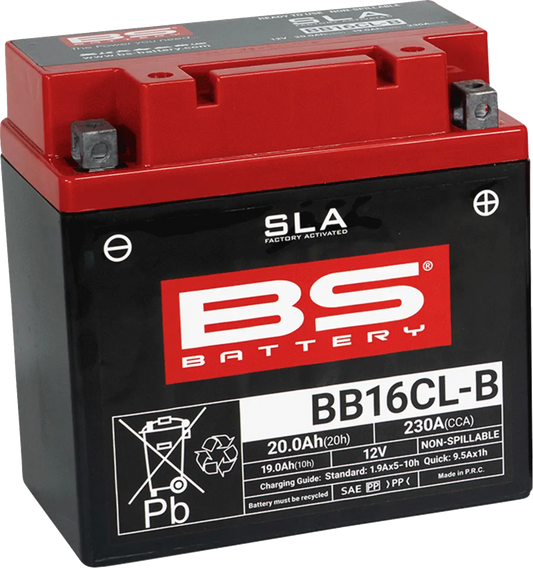 BS BATTERY BB16CL-B AGM Underhållsfritt Batteri bild 1 PMMEDIA:bad3e6acb4f483d9