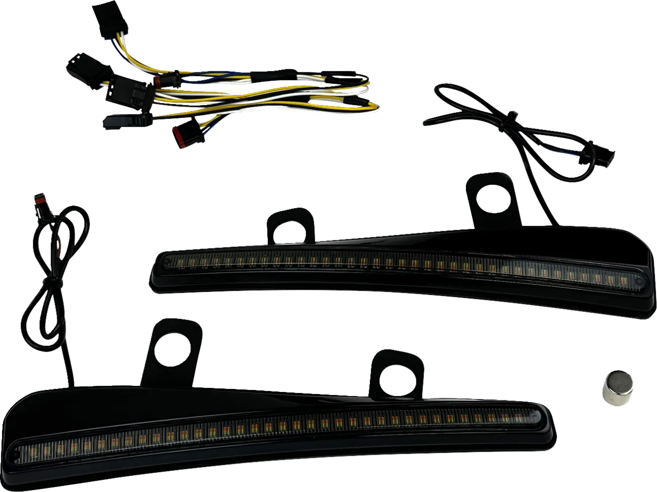 CUSTOM DYNAMICS LED Vindrutesarg med Blinkers för 2023 Road Glide bild 1 PMMEDIA:52d9fd7895973a29