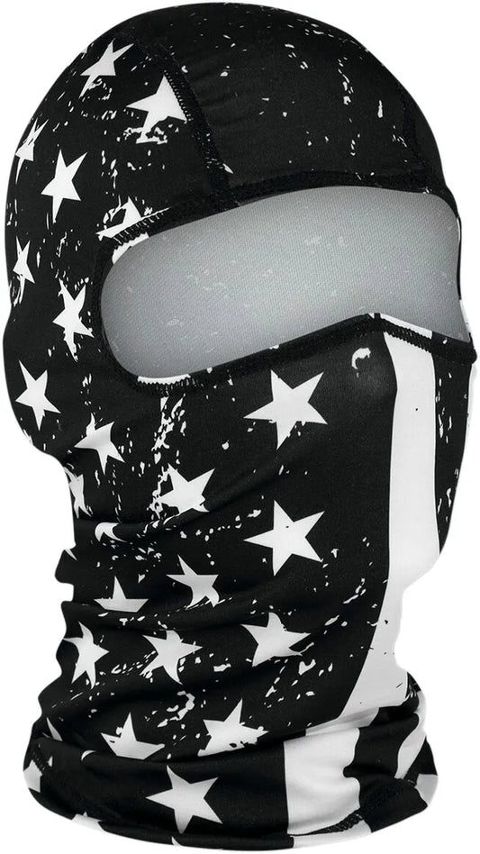 ZAN HEADGEAR Balaclava BK/WH FLAG bild 1 PMMEDIA:3e91fb7c7f2864db