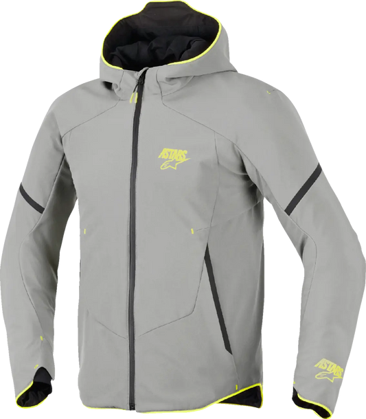 ALPINESTARS Aeroshell Vattentät Jacka Grå/Gul 2X bild 1 PMMEDIA:dced8328b88e7f1b