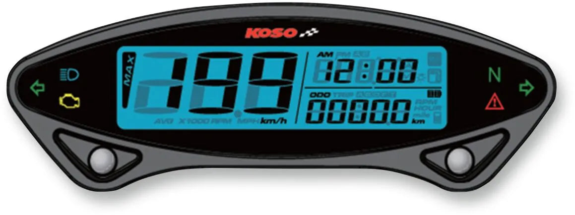 KOSO NORTH AMERICA DB EX-02 Hastighetsmätare bild 1 PMMEDIA:b3dd90e88051c619